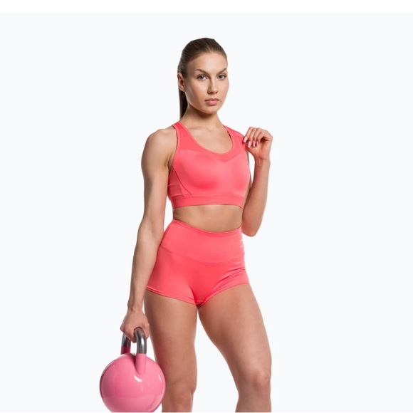 Gymshark Open Back Sports bra | polka pink | Small - Picture 6 of 10